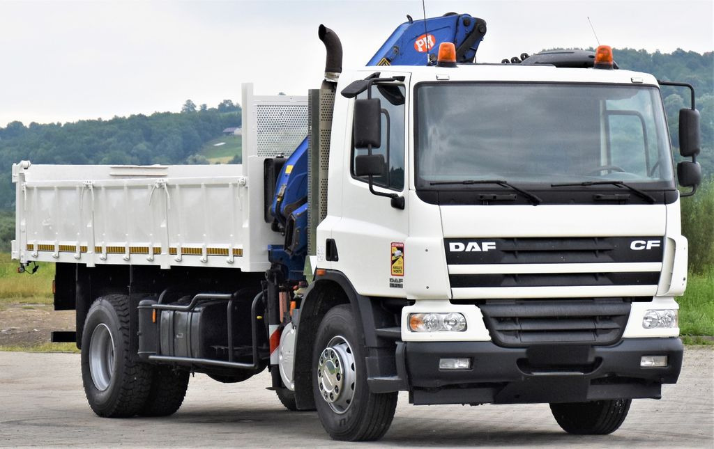 DAF CF 75.310 *Kipper 5,10 m + KRAN * TOPZUSTAND - Camion grue, Camion benne: photos 3 DAF CF 75.310 *Kipper 5,10 m + KRAN * TOPZUSTAND - Camion grue, Camion benne: photos 3