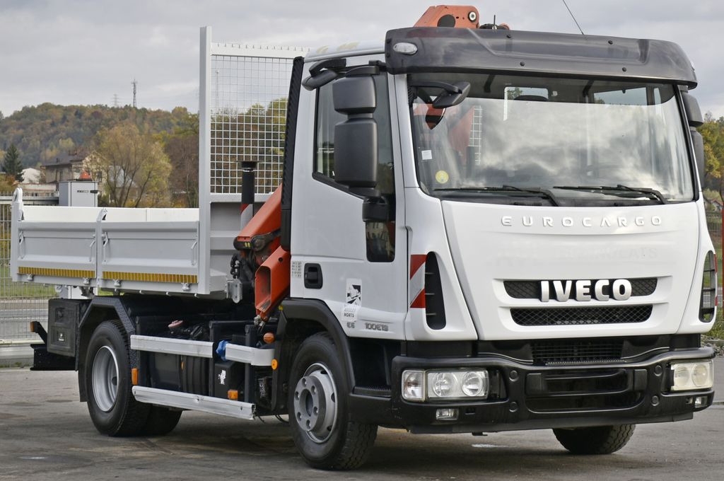 Iveco EUROCARGO 100E19 +PK 7001 H + FUNK * TOPZUSTAND - Utilitaire benne: photos 3 Iveco EUROCARGO 100E19 +PK 7001 H + FUNK * TOPZUSTAND - Utilitaire benne: photos 3