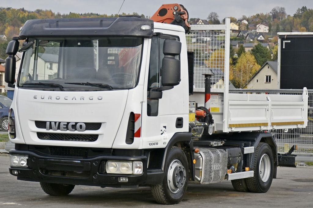 Iveco EUROCARGO 100E19 +PK 7001 H + FUNK * TOPZUSTAND - Utilitaire benne: photos 4 Iveco EUROCARGO 100E19 +PK 7001 H + FUNK * TOPZUSTAND - Utilitaire benne: photos 4