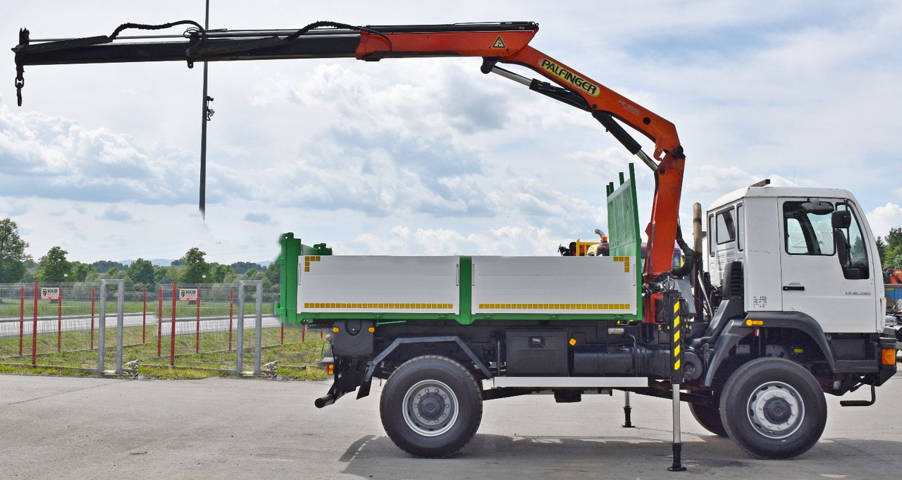 MAN LE 18.280 Kipper 3,70 m + PK 9501 /4x4 - Camion benne, Camion grue: photos 5 MAN LE 18.280 Kipper 3,70 m + PK 9501 /4x4 - Camion benne, Camion grue: photos 5