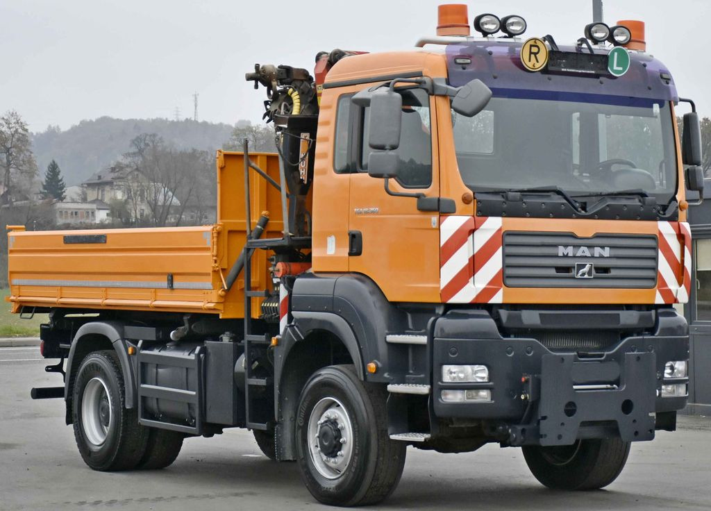 MAN TGA 18.360 * PK 10501 + FUNK *4x4 - Camion grue, Camion benne: photos 4 MAN TGA 18.360 * PK 10501 + FUNK *4x4 - Camion grue, Camion benne: photos 4