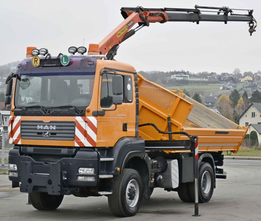 MAN TGA 18.360 * PK 10501 + FUNK *4x4 - Camion grue, Camion benne: photos 3 MAN TGA 18.360 * PK 10501 + FUNK *4x4 - Camion grue, Camion benne: photos 3