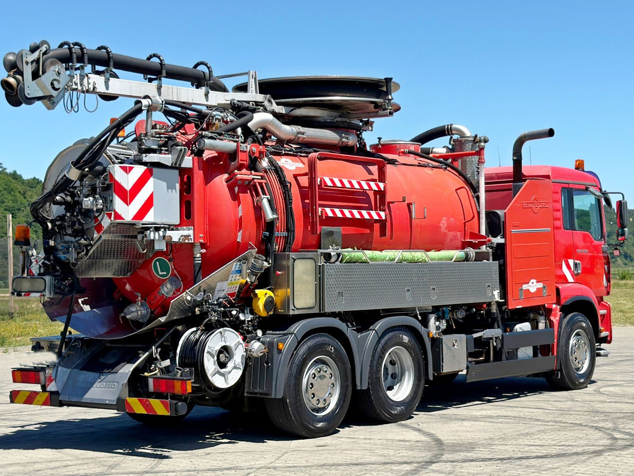 Camion hydrocureur MAN TGA 26.360 * Saug und Spülwagen/CAPPELLOTTO+FUNK: photos 6