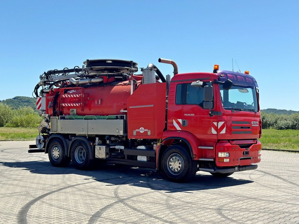 MAN TGA 26.360 * Saug und Spülwagen/CAPPELLOTTO+FUNK - Camion hydrocureur: photos 2 MAN TGA 26.360 * Saug und Spülwagen/CAPPELLOTTO+FUNK - Camion hydrocureur: photos 2