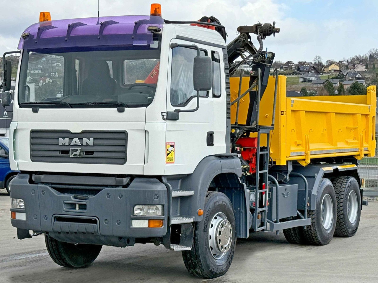 MAN TGA 33.350 * PK 12000 *6x4 * TOPZUSTAND - Camion grue: photos 3 MAN TGA 33.350 * PK 12000 *6x4 * TOPZUSTAND - Camion grue: photos 3