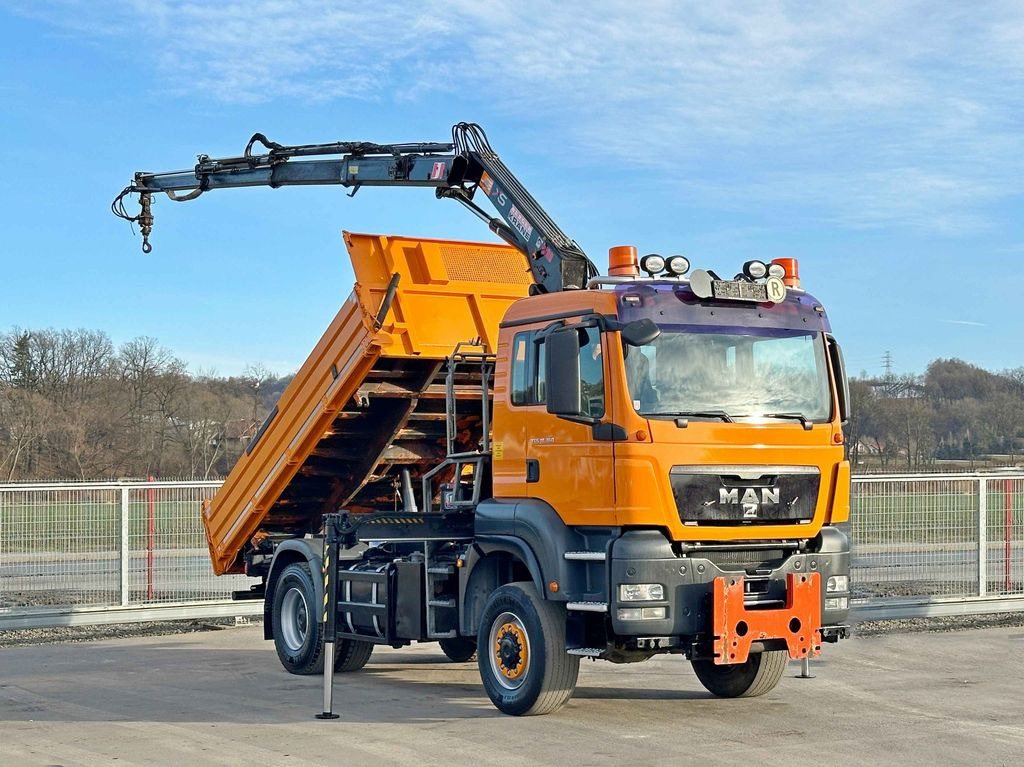 MAN TGS 18.360 * HIAB 099 E-3 HIDUO + FUNK *4x4 - Camion grue, Camion benne: photos 2 MAN TGS 18.360 * HIAB 099 E-3 HIDUO + FUNK *4x4 - Camion grue, Camion benne: photos 2