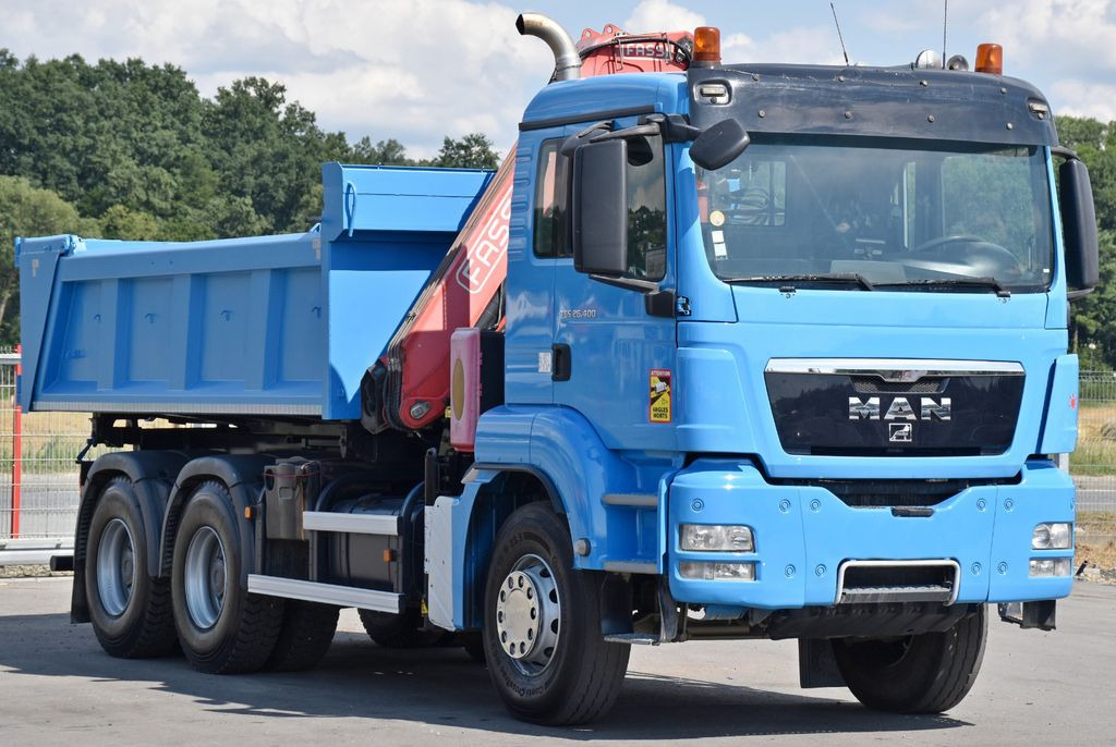 MAN TGS 26.400 Kipper 4,60m*PK F130A.22 + FUNK/6x4 - Camion grue, Camion benne: photos 4 MAN TGS 26.400 Kipper 4,60m*PK F130A.22 + FUNK/6x4 - Camion grue, Camion benne: photos 4