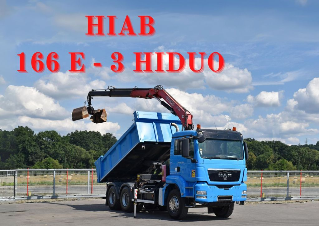 MAN TGS 26.400 Kipper 4,60m*PK F130A.22 + FUNK/6x4 - Camion grue, Camion benne: photos 1 MAN TGS 26.400 Kipper 4,60m*PK F130A.22 + FUNK/6x4 - Camion grue, Camion benne: photos 1