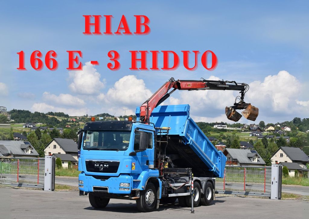 MAN TGS 26.400 Kipper 4,60m*PK F130A.22 + FUNK/6x4 - Camion benne, Camion grue: photos 1 MAN TGS 26.400 Kipper 4,60m*PK F130A.22 + FUNK/6x4 - Camion benne, Camion grue: photos 1