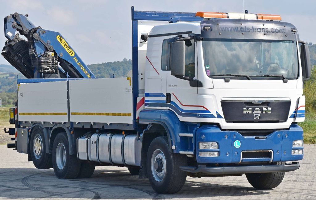 MAN TGS 26.440 *PK 27002 - SH E + JIB PJ060A + FUNK - Camion grue, Camion plateau: photos 3 MAN TGS 26.440 *PK 27002 - SH E + JIB PJ060A + FUNK - Camion grue, Camion plateau: photos 3
