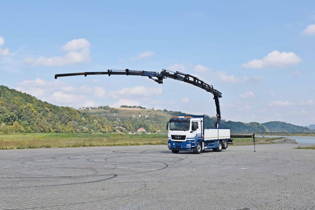 MAN TGS 26.440 *PK 27002 - SH E + JIB PJ060A + FUNK - Camion grue, Camion plateau: photos 2 MAN TGS 26.440 *PK 27002 - SH E + JIB PJ060A + FUNK - Camion grue, Camion plateau: photos 2