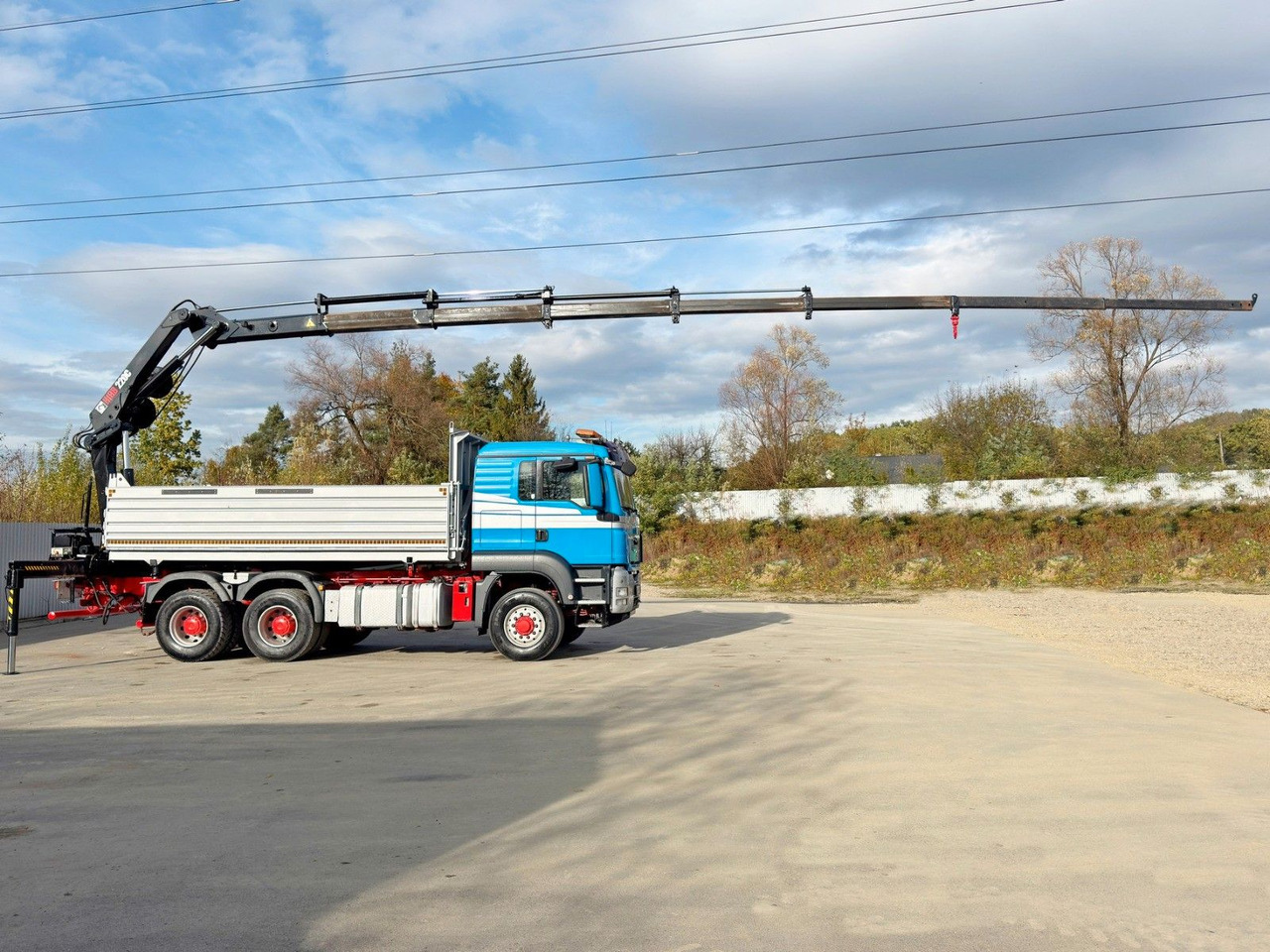 MAN TGS 26.480 * HIAB 220 - C5 + FUNK / 6x6 - Camion benne, Camion grue: photos 5 MAN TGS 26.480 * HIAB 220 - C5 + FUNK / 6x6 - Camion benne, Camion grue: photos 5