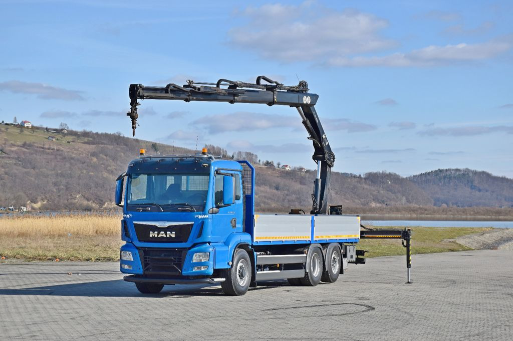 MAN TGS 26.480 * KRAN / FUNK * TOPZUSTAND MAN TGS 26.480 * KRAN / FUNK * TOPZUSTAND - Camion grue, Camion plateau: photos 2 MAN TGS 26.480 * KRAN / FUNK * TOPZUSTAND MAN TGS 26.480 * KRAN / FUNK * TOPZUSTAND - Camion grue, Camion plateau: photos 2