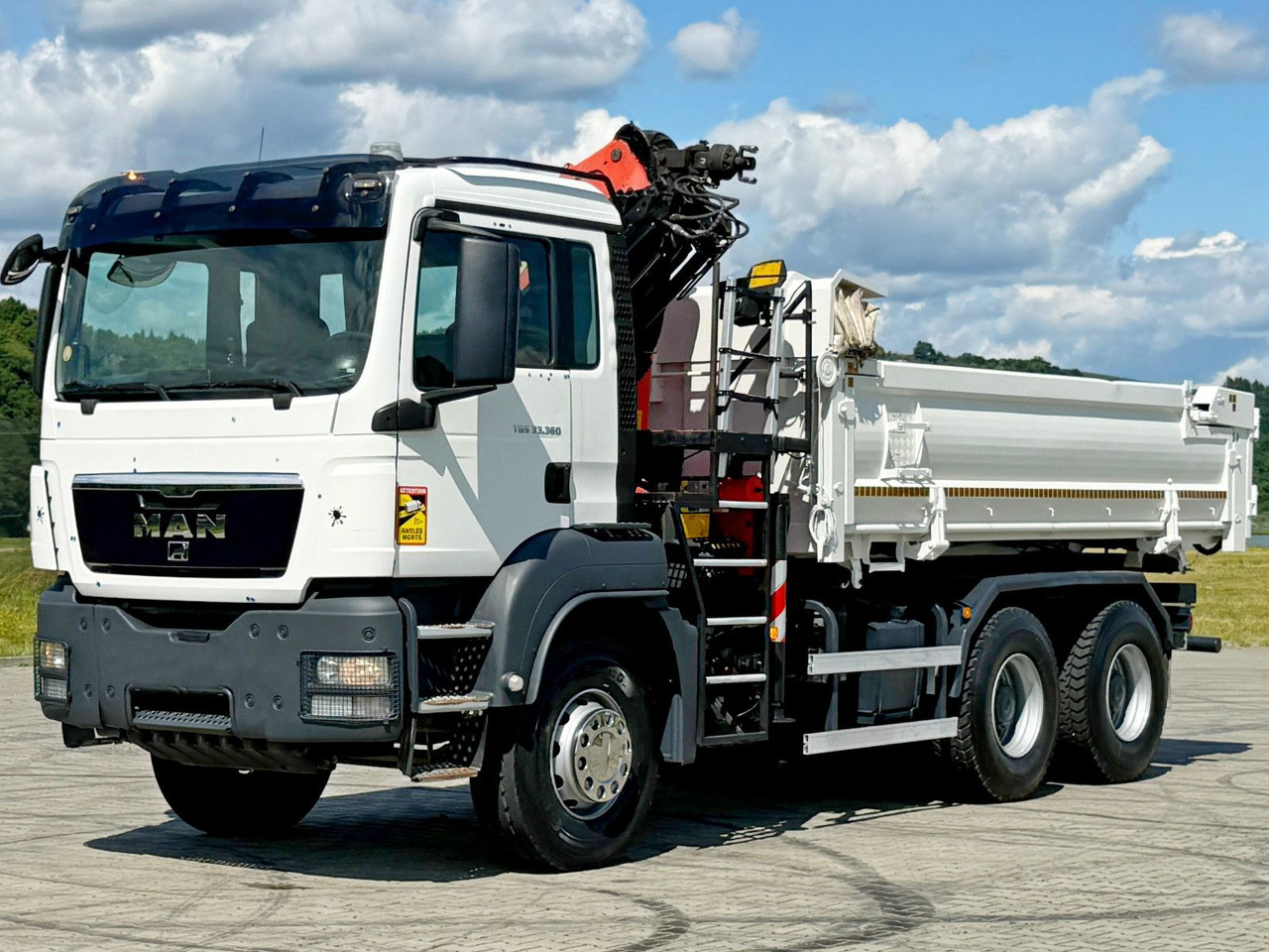 MAN TGS 33.360 * PK 16001 - KB + FUNK * 6x4 - Camion grue: photos 5 MAN TGS 33.360 * PK 16001 - KB + FUNK * 6x4 - Camion grue: photos 5