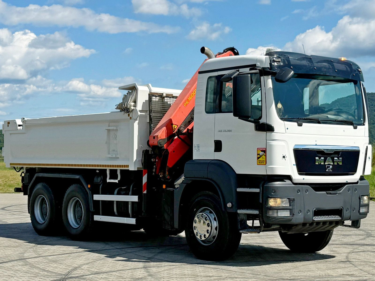 MAN TGS 33.360 * PK 16001 - KB + FUNK * 6x4 - Camion grue: photos 4 MAN TGS 33.360 * PK 16001 - KB + FUNK * 6x4 - Camion grue: photos 4