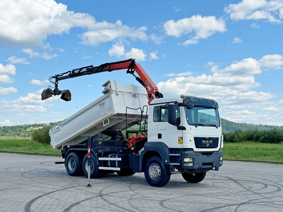 MAN TGS 33.360 * PK 16001 - KB + FUNK * 6x4 - Camion grue: photos 2 MAN TGS 33.360 * PK 16001 - KB + FUNK * 6x4 - Camion grue: photos 2
