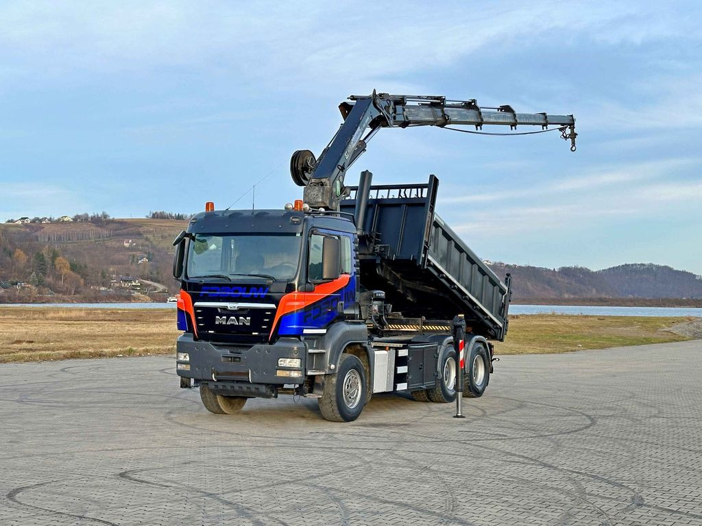 MAN TGS 33.480 * HIAB 288 EP - 4 HIDUO/ FUNK * 6x4 - Camion grue, Camion benne: photos 2 MAN TGS 33.480 * HIAB 288 EP - 4 HIDUO/ FUNK * 6x4 - Camion grue, Camion benne: photos 2