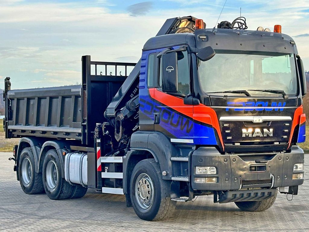 MAN TGS 33.480 * HIAB 288 EP - 4 HIDUO/ FUNK * 6x4 - Camion grue, Camion benne: photos 3 MAN TGS 33.480 * HIAB 288 EP - 4 HIDUO/ FUNK * 6x4 - Camion grue, Camion benne: photos 3