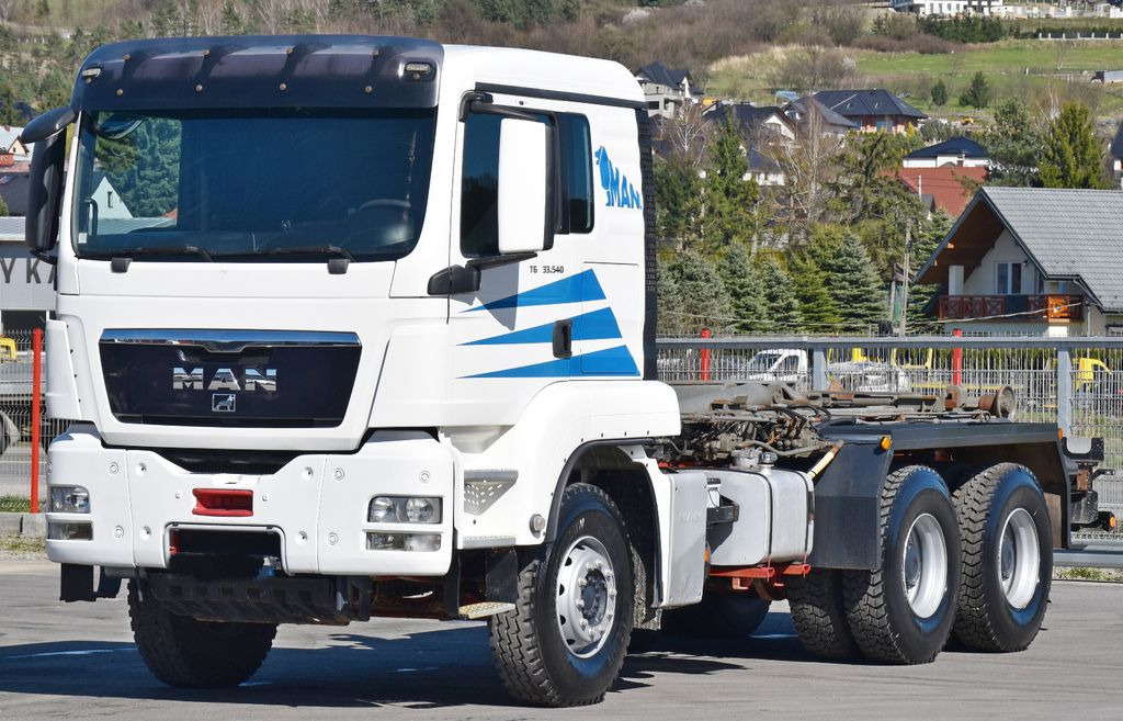 MAN TGS 33.540 Abrollkipper *6x4* Top Zustand! - Camion ampliroll: photos 4 MAN TGS 33.540 Abrollkipper *6x4* Top Zustand! - Camion ampliroll: photos 4