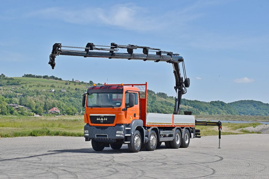 MAN TGS 35.440 * HIAB 211 E-6 HIDUO +FUNK / 8x4 MAN TGS 35.440 * HIAB 211 E-6 HIDUO +FUNK / 8x4 - Camion grue, Camion plateau: photos 2 MAN TGS 35.440 * HIAB 211 E-6 HIDUO +FUNK / 8x4 MAN TGS 35.440 * HIAB 211 E-6 HIDUO +FUNK / 8x4 - Camion grue, Camion plateau: photos 2