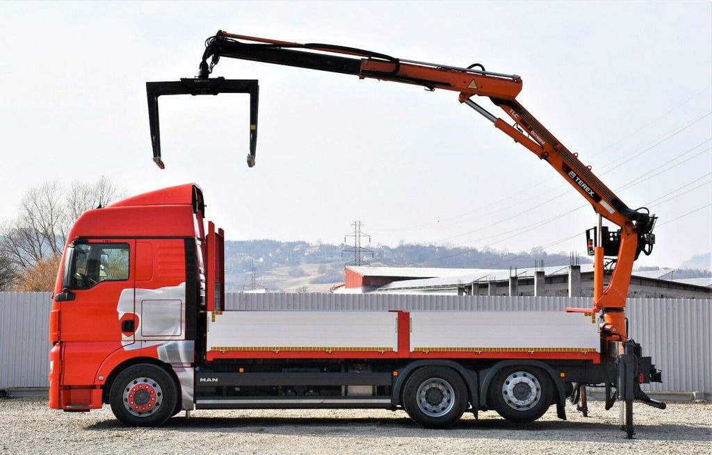 MAN TGX 26.440 Pritsche 6,60 m*TEREX 135.2-A11 - Camion grue: photos 5 MAN TGX 26.440 Pritsche 6,60 m*TEREX 135.2-A11 - Camion grue: photos 5