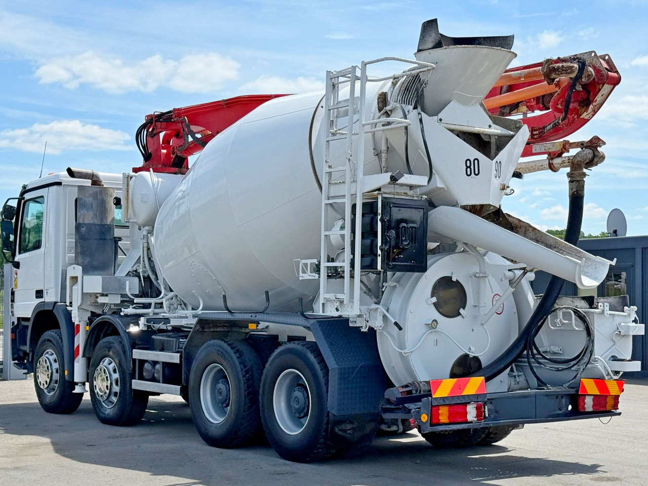 Camion pompe Mercedes-Benz ACTROS 3241* Betonpumpe 21m *8x4 * Top Zustand Mercedes-Benz ACTROS 3241* Betonpumpe 21m *8x4 * Top Zustand: photos 6