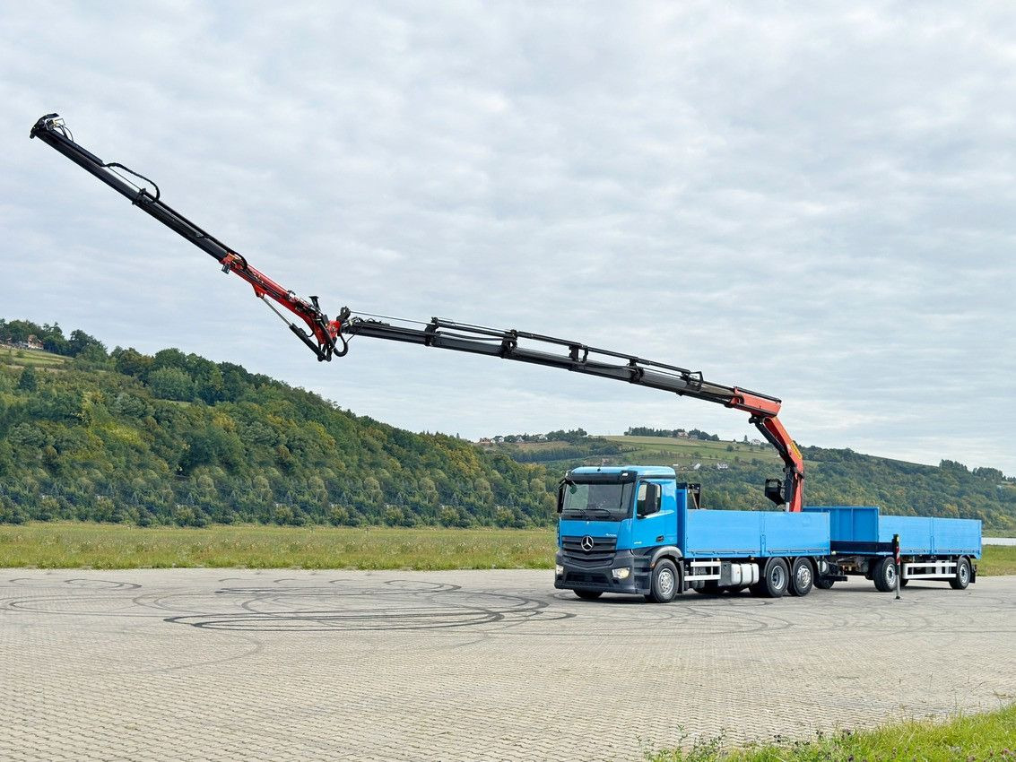 Mercedes-Benz ANTOS 2545*PK 26002-EHE+JIB PJ060A+Anhänger/FUNK - Camion grue: photos 2 Mercedes-Benz ANTOS 2545*PK 26002-EHE+JIB PJ060A+Anhänger/FUNK - Camion grue: photos 2