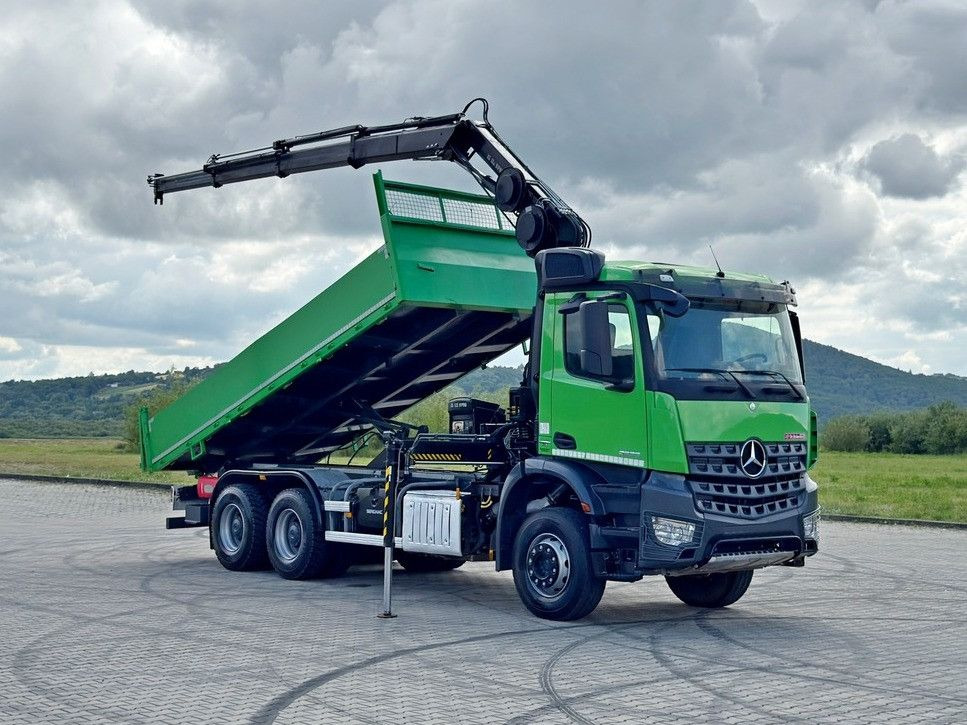 Mercedes-Benz AROCS 2636 * HIAB 122 ES - 3 HIPRO * 6x4 - Camion grue: photos 2 Mercedes-Benz AROCS 2636 * HIAB 122 ES - 3 HIPRO * 6x4 - Camion grue: photos 2