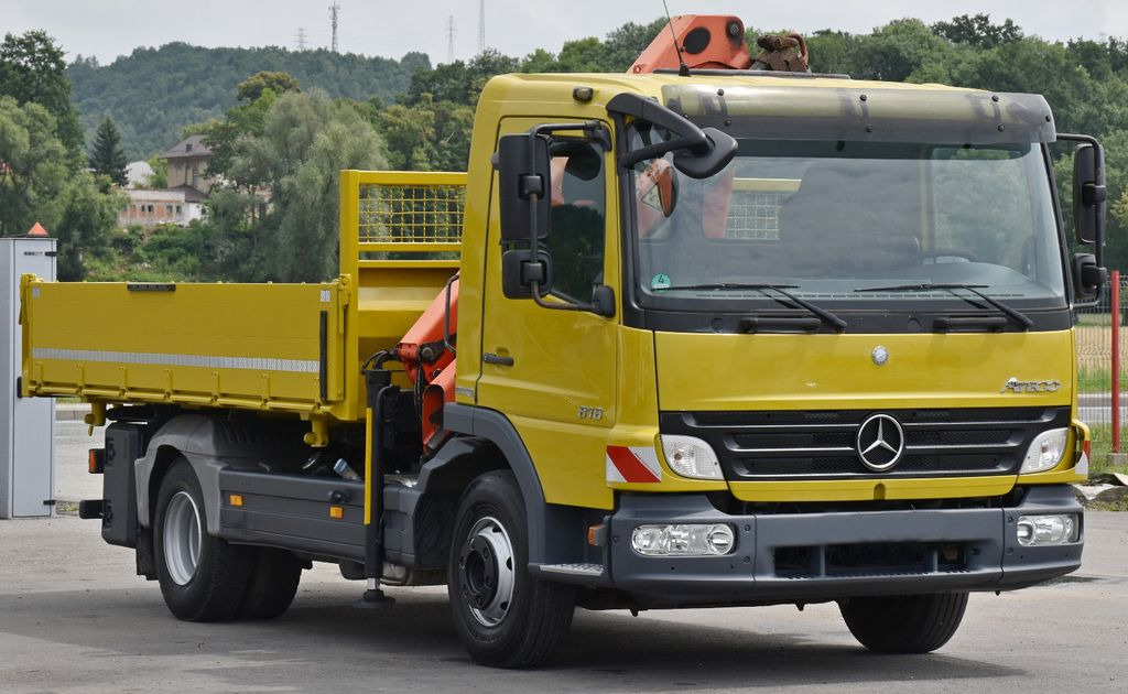 Mercedes-Benz ATEGO 818 * KIPPER 4,05m + PK 6501A * TOP Mercedes-Benz ATEGO 818 * KIPPER 4,05m + PK 6501A * TOP - Camion grue, Camion benne: photos 3 Mercedes-Benz ATEGO 818 * KIPPER 4,05m + PK 6501A * TOP Mercedes-Benz ATEGO 818 * KIPPER 4,05m + PK 6501A * TOP - Camion grue, Camion benne: photos 3
