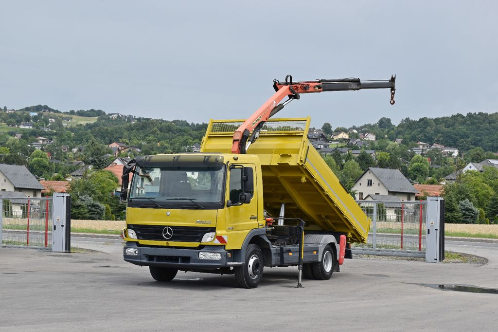 Mercedes-Benz ATEGO 818 * KIPPER 4,05m + PK 6501A * TOP - Camion grue, Camion benne: photos 2 Mercedes-Benz ATEGO 818 * KIPPER 4,05m + PK 6501A * TOP - Camion grue, Camion benne: photos 2