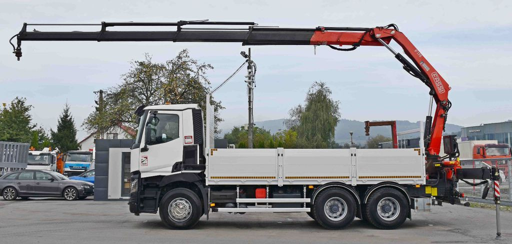 Renault C 380*PRITSCHE 5,45m*FASSI F175A.0.22+ FUNK/6x4 - Camion grue, Camion plateau: photos 5 Renault C 380*PRITSCHE 5,45m*FASSI F175A.0.22+ FUNK/6x4 - Camion grue, Camion plateau: photos 5