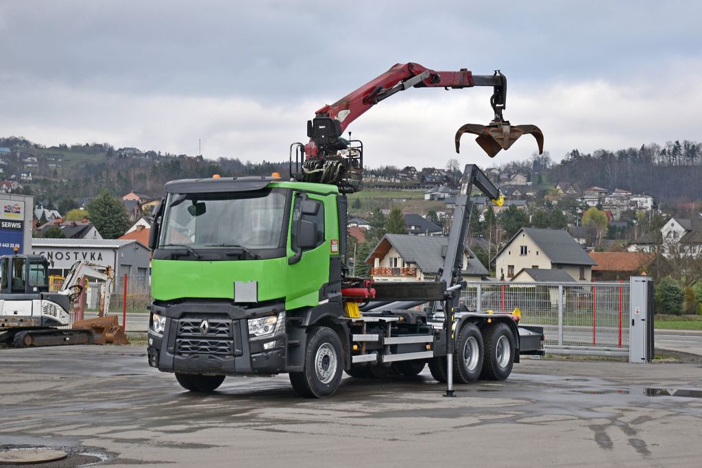 Renault C430* ABROLLKIPPER *LIV 170Z 78 * 6x4 - Camion ampliroll, Camion grue: photos 2 Renault C430* ABROLLKIPPER *LIV 170Z 78 * 6x4 - Camion ampliroll, Camion grue: photos 2