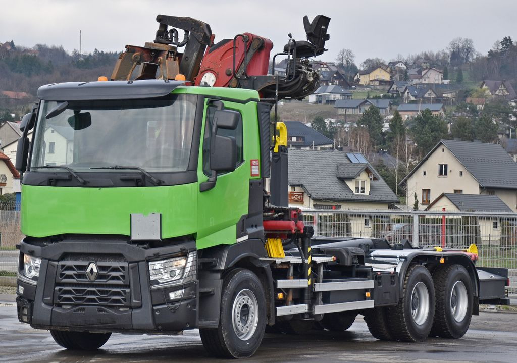 Renault C430* ABROLLKIPPER *LIV 170Z 78 * 6x4 - Camion ampliroll, Camion grue: photos 4 Renault C430* ABROLLKIPPER *LIV 170Z 78 * 6x4 - Camion ampliroll, Camion grue: photos 4