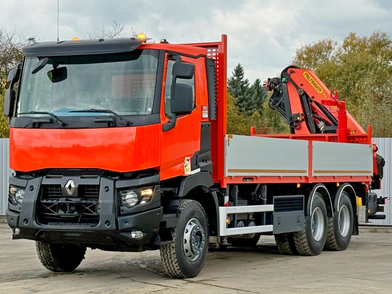 Renault C430 * PALFINGER PK 18002 - EHC + FUNK/ 6x4 - Camion grue: photos 3 Renault C430 * PALFINGER PK 18002 - EHC + FUNK/ 6x4 - Camion grue: photos 3