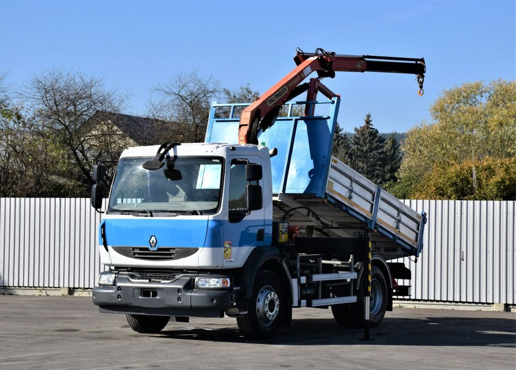 Renault MIDLUM 270 DXI *TIPPER 3,50m *PK 8501-K/FUNK Renault MIDLUM 270 DXI *TIPPER 3,50m *PK 8501-K/FUNK - Camion benne, Camion grue: photos 1 Renault MIDLUM 270 DXI *TIPPER 3,50m *PK 8501-K/FUNK Renault MIDLUM 270 DXI *TIPPER 3,50m *PK 8501-K/FUNK - Camion benne, Camion grue: photos 1