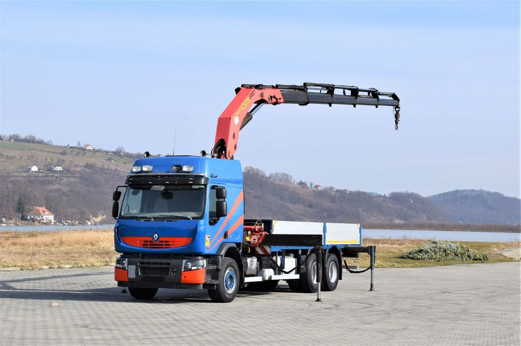 Renault Premium 410* PRITSCHE 6,50m *PK 32080/FUNK* TOP - Camion grue, Camion plateau: photos 2 Renault Premium 410* PRITSCHE 6,50m *PK 32080/FUNK* TOP - Camion grue, Camion plateau: photos 2