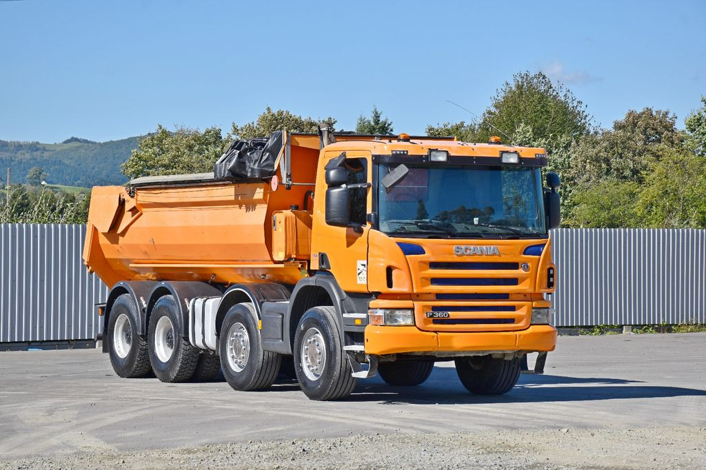 Scania P360 Kipper * 8x4 * TOPZUSTAND ! - Camion benne: photos 2 Scania P360 Kipper * 8x4 * TOPZUSTAND ! - Camion benne: photos 2