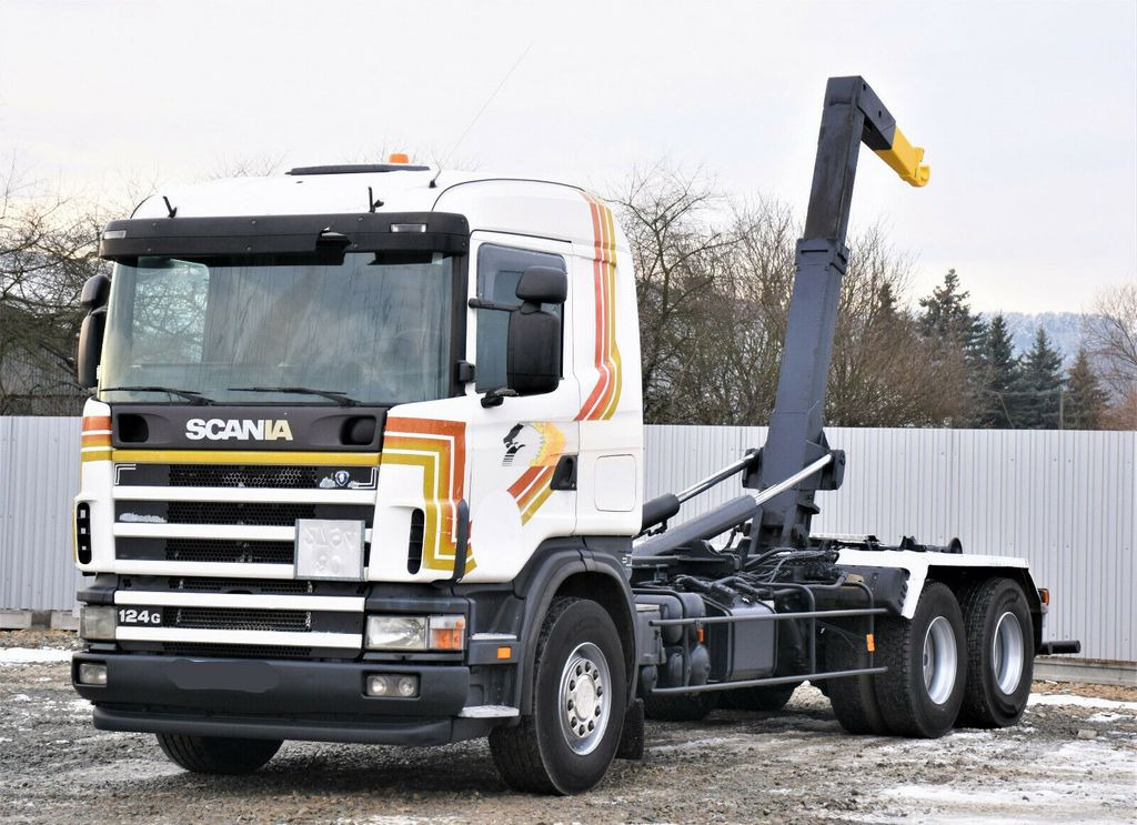 Scania R124 470 Abrollkipper *6x2* Top Zustand ! - Camion ampliroll: photos 2 Scania R124 470 Abrollkipper *6x2* Top Zustand ! - Camion ampliroll: photos 2