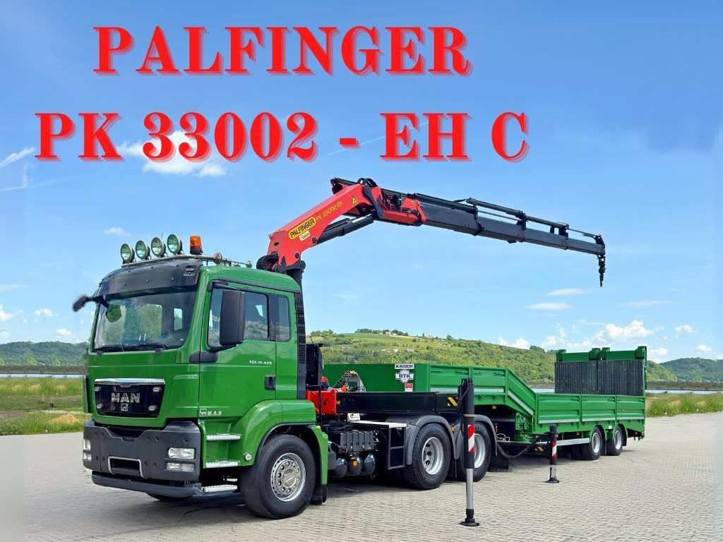 MAN TGS 26.440*Anhänger 10,30m + PK 33002-EH C/FUNK - Tracteur routier: photos 1 MAN TGS 26.440*Anhänger 10,30m + PK 33002-EH C/FUNK - Tracteur routier: photos 1