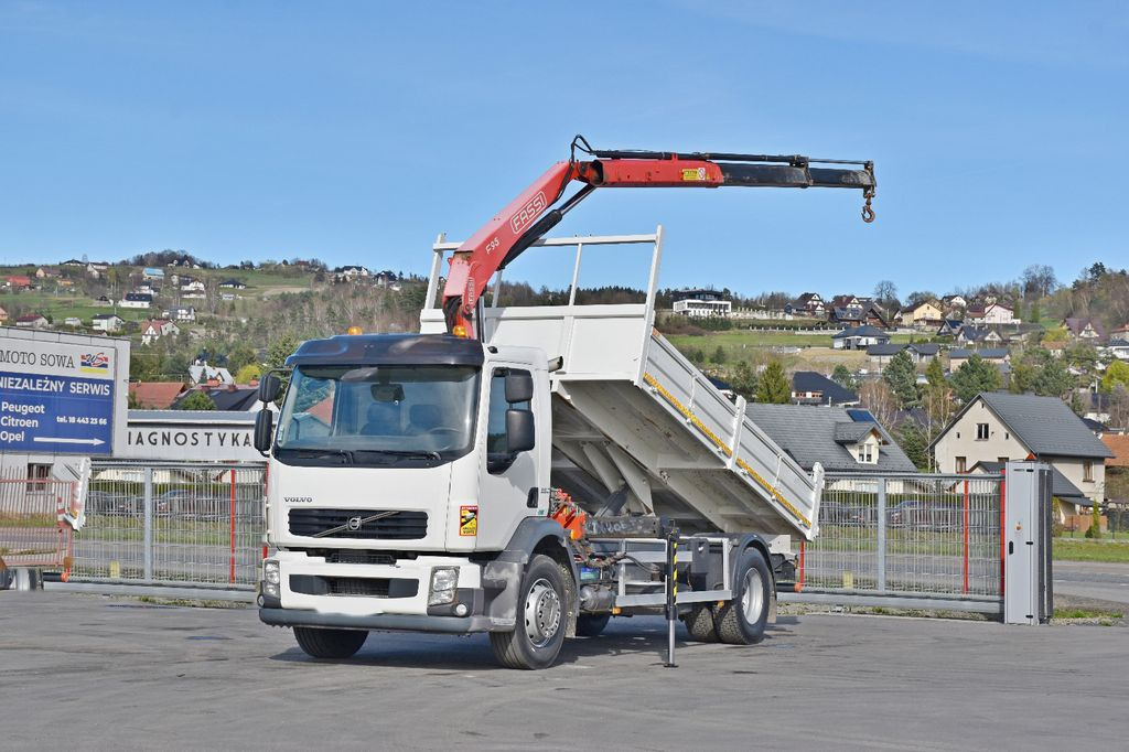 Volvo FL 290 KIPPER 4,90m * FASSI F95A.22 + FUNK * TOP - Camion grue, Camion benne: photos 2 Volvo FL 290 KIPPER 4,90m * FASSI F95A.22 + FUNK * TOP - Camion grue, Camion benne: photos 2
