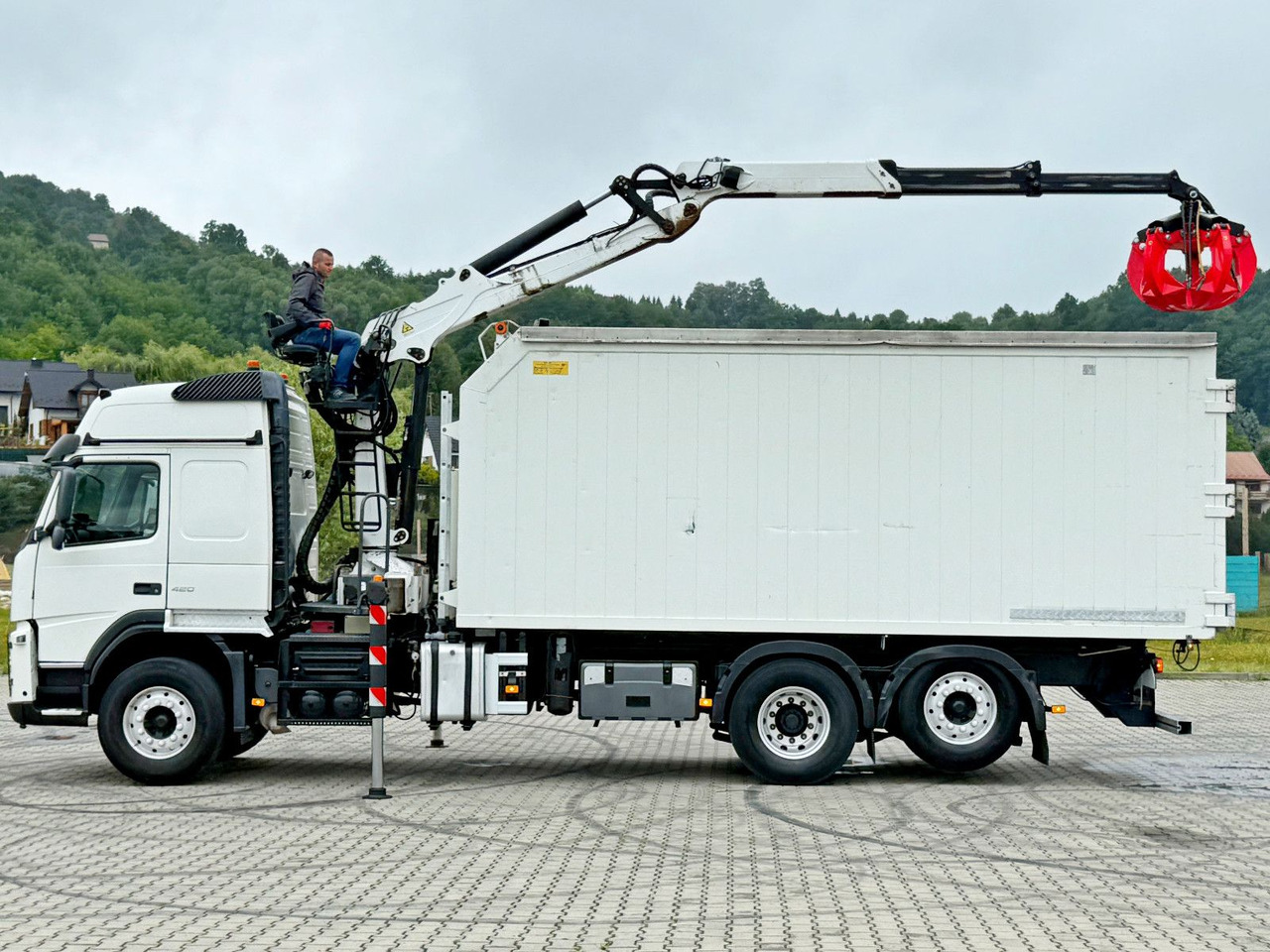 Volvo FM 420 Kipper 6,20 m * EPSILON Q150L75 *TOP - Camion ampliroll, Camion grue: photos 5 Volvo FM 420 Kipper 6,20 m * EPSILON Q150L75 *TOP - Camion ampliroll, Camion grue: photos 5