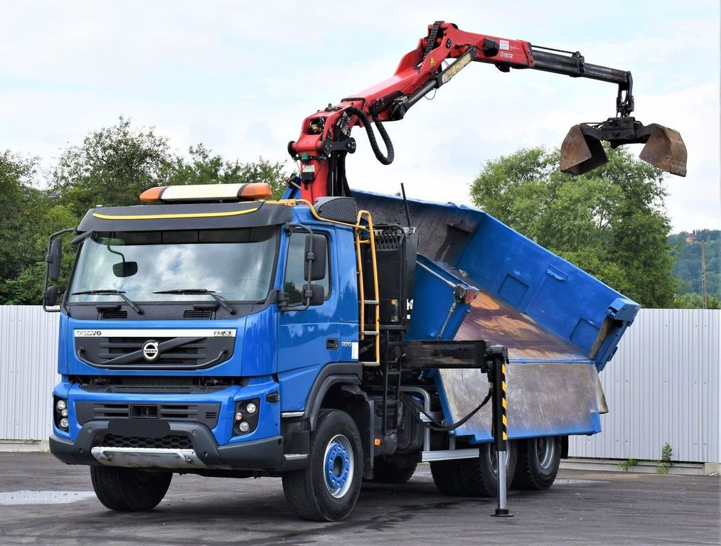 Volvo FMX 370 Kipper 4,90m *EPSILON Q150Z/FUNK*6x4 - Camion grue, Camion benne: photos 3 Volvo FMX 370 Kipper 4,90m *EPSILON Q150Z/FUNK*6x4 - Camion grue, Camion benne: photos 3