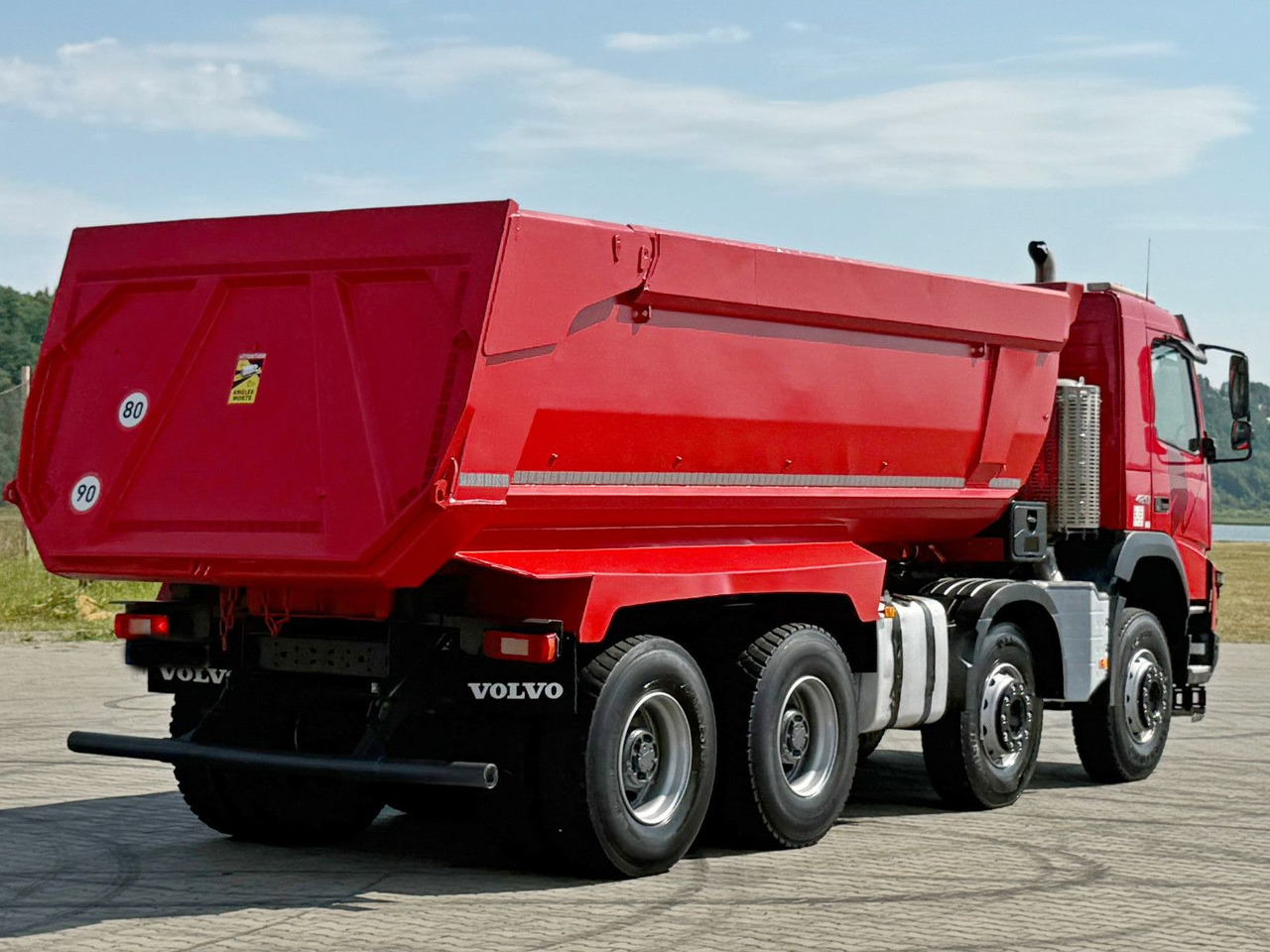 Camion benne Volvo FMX 420 Kipper * TOPZUSTAND / 8x4 !: photos 6
