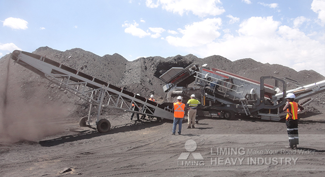 Liming 100-150 tph Mobile Screening Plant Mobile Vibrating Screen - Crible: photos 2 Liming 100-150 tph Mobile Screening Plant Mobile Vibrating Screen - Crible: photos 2
