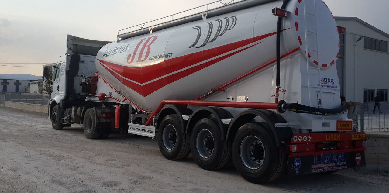 Semi-remorque citerne pour transport de ciment neuf LIDER 2022 year new Slurry Tanker Farmer Agriculture Field Tanker: photos 9