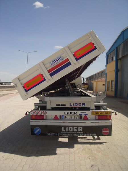 LIDER 2024 MODEL NEW FROM MANUFACTURER COMPANY - Semi-remorque benne: photos 2 LIDER 2024 MODEL NEW FROM MANUFACTURER COMPANY - Semi-remorque benne: photos 2