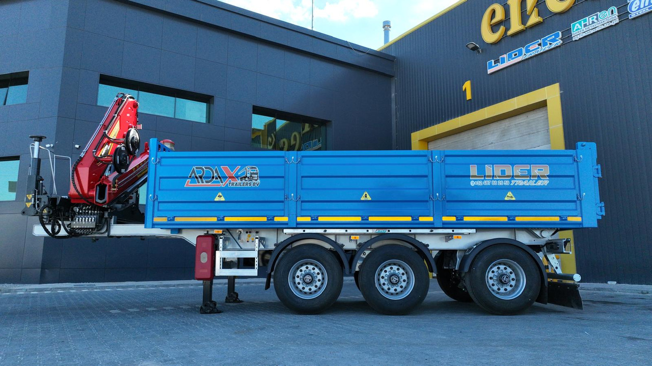 Semi-remorque benne pour transport de bois neuf LIDER 2025 MODELS YEAR NEW (MANUFACTURER COMPANY LIDER TRAILER & TANKER: photos 9