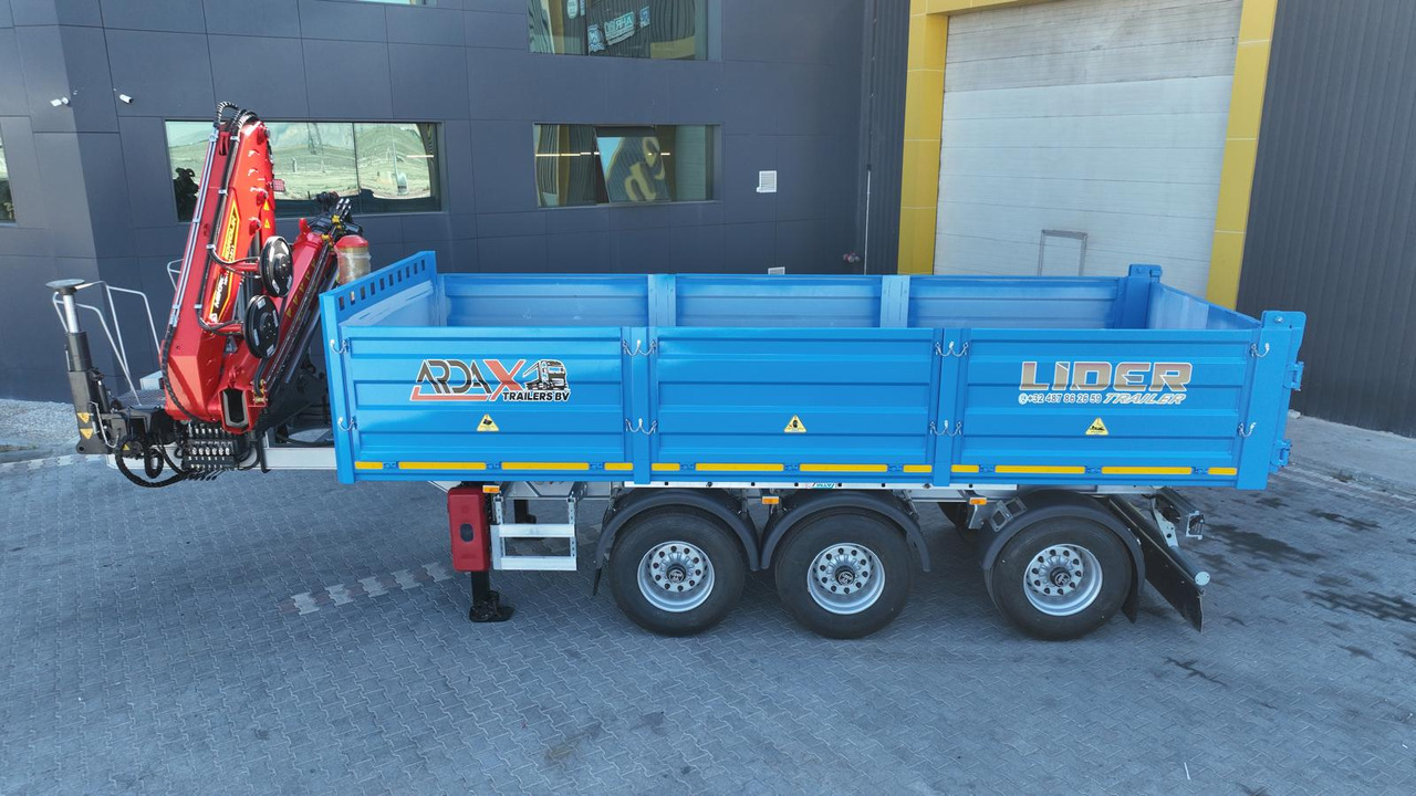 Semi-remorque benne pour transport de bois neuf LIDER 2025 MODELS YEAR NEW (MANUFACTURER COMPANY LIDER TRAILER & TANKER: photos 10