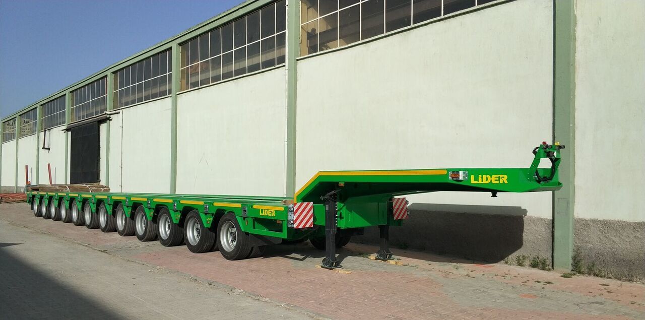 Semi-remorque surbaissé neuf LIDER 2025 Model 200 TONS CAPACITY New Productions Directly From Manufacture: photos 7