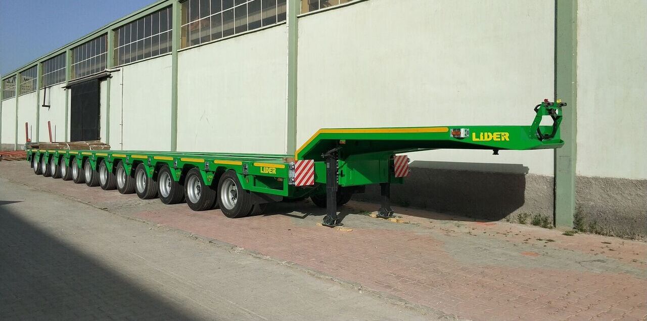 Semi-remorque surbaissé neuf LIDER 2025 Model 200 TONS CAPACITY New Productions Directly From Manufacture: photos 6